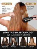 LANDOT Hair Blow Dryer Brush and Volumizer, One-Step Hot Air Brush for Drying, Straightening, Volumizing