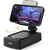 Gifts for Men, OLES Mobile Phone Stand with Bluetooth for Him Dad Women Who Want Nothing, Adjustable Tablet Holder with Wireless Speaker, Tech Gadgets for Table Desk, Unique Ideal