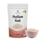 Psyllium Husk Whole 2 Lb | Soluble Fiber Supplement | Keto Friendly | Use in Smoothies, Cooking and Baking | Unflavored, Fine Ground, 100% Natural, Non GMO | by Yogi's Gift®