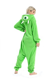 NAITOKE Adult Animal Onesie Halloween Costume Cosplay One-Piece Pajamas Women Man Teens Grass Green