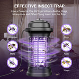 Mosquito Zapper, Meilen Bug Zapper Outdoor, Electric 4000V Fly Zapper Waterproof Bug Zapper Indoor, Portable Fly & Insect Killer for Patio, Home, Kitchen, Backyard