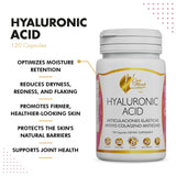 Coco March Hyaluronic Acid Low Molecular Weight for Collagen Production, Joint, Skin and Cell Health - Free from: Gluten, Soy, Dairy - Keto Friendly, Vegan 4 Month Supply 120 Servings