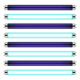 Qualirey 8 Pcs T8 Bug Zapper Replacement Bulbs, 10w Bug Zapper Bulb Lamp Tube for 20W Electronic Device, Replacement 13 Inch Length Fluorescent Tube for