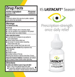 Lastacaft Once Daily Eye Allergy Itch Relief Drops, 60 Day Supply, 0.17 Fl Oz (Pack of 1)