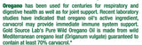 Wild Oregano Oil Capsules - 120 Liquid Veggie Softgels - Pure Standardized Wild Oregano Leaf Extract offers 70% Carvacrol (32 mg) for Immune System Health - Non GMO, Vegan, Gluten Free