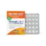 Boiron ThroatCalm Tablets for Relief of Sore Throat, Hoarseness, or Scratchy, Red, Dry Throat - 120 Count