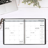 AT-A-GLANCE 2025 Planner, Monthly, 9" x 11", Large, 15 Months, Black (702600525)