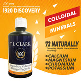 T.J. Clark Legendary Colloidal Mineral Formula 32 fl. oz. (2 Pack) by T. J. Clark