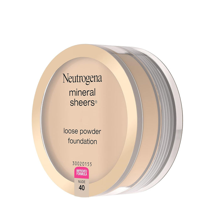 Neutrogena mineral Sheers Loose Powder Foundation #40 Nude 0.19 oz