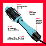 Revlon One Step Volumizer PLUS 2.0 Hair Dryer and Hot Air Brush | Dry and Style | Amazon Exclusive (Mint)