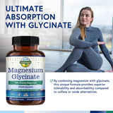 Terranics Magnesium Glycinate 545mg, 120 Capsules, 70mg of Elemental Magnesium per Mini Capsule, Better Absorption, Muscle, Vegan, Non-GMO