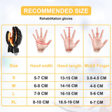 MZU Upgraded rehabilitation robotic glove for hempiplegia stroke paralysis arthriti patient physical reabilitech,finger and hand function workout recovery device,massager machine gloves.