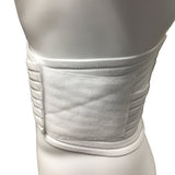 OTC Lumbosacral Support, 7-inch Lower Back, Lightweight Compression, Elastic, White, X-Large