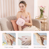 COMFIER Hand Massager with Heat, Rechargeable Hand Massager Machine for Carpal Tunnel, 3 Levels Compression & Heating, Ideal Gifts for Women