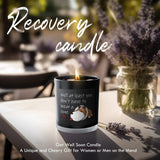 Get Well Soon Gifts for Women or Men - Funny Recovery Gifts After Surgery & Cancer - Feel Better Thinking of You Candle Gifts for Friend, Mom, Daughter, Sister, Girlfriend, Him Her - Lavender Scented