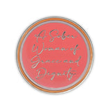 2 Year Sobriety Coin | A Sober Woman Triplate AA Chip | Glow in The Dark Anniversary Token Recovery Gift for Women