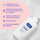 E45 Dermatological Moisturising Lotion, 500 ml