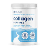 NativePath Collagen Peptides Protein - Hydrolyzed Type 1 & 3 Collagen Powder for Skin, Hair, Nails - 8.8 oz (25 Servings)