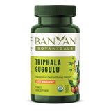 Banyan Botanicals Triphala Guggulu – Organic Triphala Supplement with Guggulu Resin ­­– Herbal Detox Supplement for Supporting Healthy Digestion* – 90 Tablets – Non-GMO Sustainably Sourced Vegan