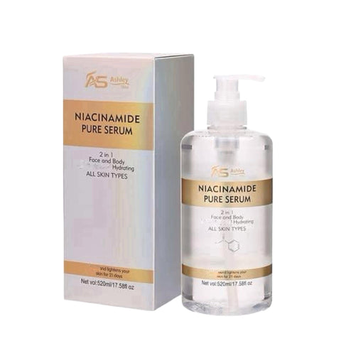 Generic Ashley Shine NIACINAMIDE Pure Serum 2 in 1 for Face and Body, 520ml / 17.58fl oz