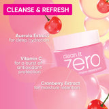 BANILA CO Clean it Zero Original Cleansing Balm - Korean Makeup Remover for All Skin Types- Vegan & Made with Acerola Berry & Vitamin C - 100ml/3.38 fl oz