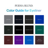 Perma Blend - Double Black - Microblading Ink for Permanent Eyeliner - Professional Tattoo Ink - Dark Carbon Based Black Tattoo Ink Makeup - Vegan (0.5 oz)