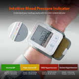 iHealth Push Wrist Blood Pressure Monitor, Digital Bluetooth Blood Pressure Machine with Large Display and Portable Carrying Case for at Home and Travel Use
