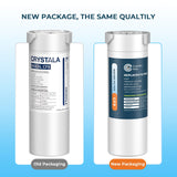 Crystala Filters Compatible with GE XWF Water Filter, Replacement for GE SmartWater Refrigerator Water Filter, (2 PACK)