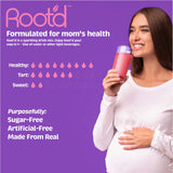 Root'd Prenatal Multivitamin Powder - 25 Vitamins & Minerals with 3X Electrolytes, Folate, Iron, D3 for Mom & Baby, 7 Superfoods & Probiotics, Sugar-Free Vitamins & Hydration | 24 Packets