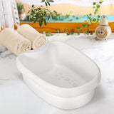 veicomtech Professional Ionic Foot Bath Tub Basin for All Detox Foot Bath Machines Heavy Duty Tub with 100 Liners