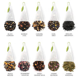 Tea Forte Warming Joy Tea Advent Calendar, Holiday Tea Gift Set of 24 Pyramid Infuser Tea Bags with Numbered Calendar, Variety Pack of 24 Assorted Premium Loose Leaf Tea Bags…