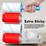 Extra Sticky Lint Roller, Mega Value Set 1000 Sheets for Pet Hair Removal, Dog and Cat Lint Remover for Clothes, Furniture, Carpet