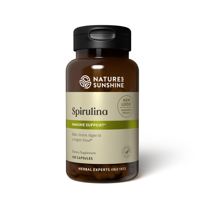 Nature's Sunshine Spirulina 100 Capsules