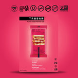 TRUBAR Vegan Protein Bar, Get In My Belly PB & Jelly, Gluten Free, Plant Based Protein, Dairy Free, Non GMO, Soy Free, No Sugar Alcohols, 12G Protein, 12G Fiber, 23G Carb, on the Go Snack Bars, 12 CT