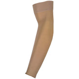 Truform Lymphedema Compression Arm Sleeve, 20-30 mmHg Post Mastectomy Support, Dot Top Grip Band, Beige, Medium