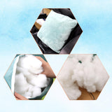 Jmuiiu 150g Polyester Fill, Premium Polyester Fiberfill, Recycled Polyester Fiber, High Resilience Stuffing Fluff Fiberfill for Pillow Filling, Christmas Dolls DIY, and Home Decors Projects