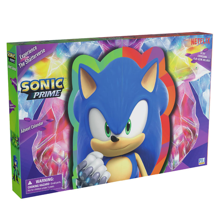 Sonic Prime: Advent Calendar - 24 Days of Gifts, Daily Accessories, Holiday Countdown Calendar, Christmas, Netflix Series, Licensed, Ages 3+