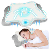 Pain Relief Cervical Pillow for Neck Support,Adjustable Ergonomic Pillow Cozy Sleeping,Odorless Orthopedic Memory Foam Pillows,Contour Bed Pillow for Side Back Stomach Sleeper