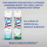 Lysol Disinfectant Spray, Early Morning Breeze, 228oz (12X19oz)