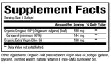 Natural Factors - Oil of Oregano 180mg, With Extra Virgin Olive Oil, 60 Count