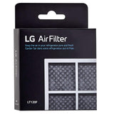 LG LT700P2 Refrigerator Water Filter (2 Count) and LG LT120F Refrigerator Air Filter