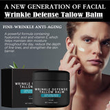 Forge Skin Care for Men - Wrinkle Defense Tallow Balm, Tallow Face Moisturizer, Natural Tallow Men's Face Wash, Beef Tallow for Skin Face Moisturizer, Anti-Wrinkle Night Serum (1 Set)