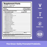 Prenatal Probiotics for Women | 30 Billion CFU, 17 Strains + Organic Prebiotics | Supports Digestion, Gut & Immune Health for Mom & Baby | Womens Probiotic for Pregnancy & Lactation | Vegan Capsules