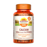 Sundown Calcium 1200 mg plus Vitamin D3 for Immune Support, Supports Strong Teeth and Bones, 60 Softgels
