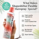 Eva NYC Shapeshifter Flexible Hairspray, Workable and Flexible Hold Hair Spray for Setting, Non-Sticky, GMO-Free Hairspray for Women, 8.3 fl oz…