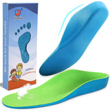 Ailaka Kids Orthotic Arch Support Insoles, PU Foam Cushioning Arch Support Shoe Insert for Overpronation Children Toddlers Flat feet, Plantar Fasciitis(6-7 M US Toddler)