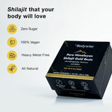 Be Bodywise Pure Himalayan Shilajit Resin Gold - Pack of 2 I Lab Tested I Ashwagandha, Gokshura I Fulvic Acid & Trace Minerals I for Men & Women | Zero Sugar I 100% Organic & Natural I 60 gm.