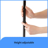 Medline Aluminum Quad Cane with Small Base for Balance, Knee Injuries, Leg Surgery Recovery & Mobility, Portable, Lightweight Walking Aid for Seniors & Adults