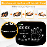 MZU Upgraded rehabilitation robotic glove for hempiplegia stroke paralysis arthriti patient physical reabilitech,finger and hand function workout recovery device,massager machine gloves.