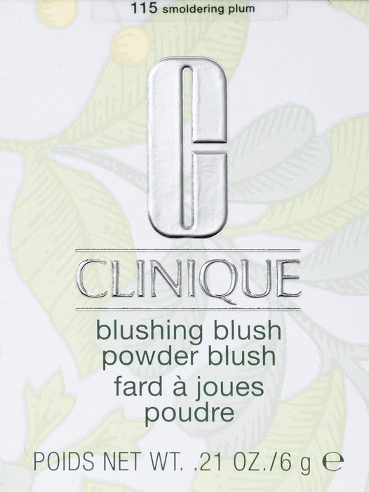 CLINIQUE Blushing Blush Powder 115 Smoldering Plum